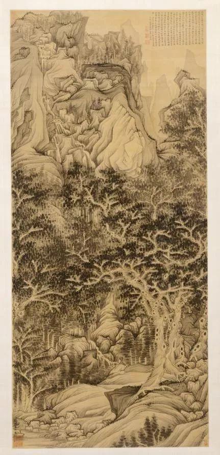 陈洪绶《五泄山图集》,1624年,克利夫兰艺术博物馆藏