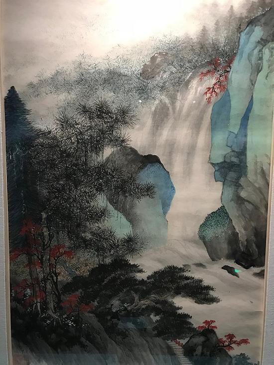 《庐山东南五老峰图》,吴湖帆