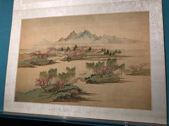 《西湖十景图册》刘度,明