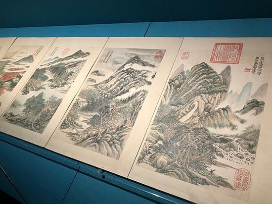 《杜甫诗意图册》,王时敏,清