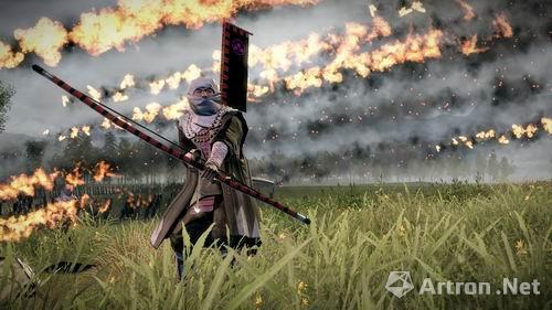 英国游戏记者邓肯•哈里斯(Duncan Harris)游戏截图 红色箭矢(Red arrows)出自:《幕府将军2:全面战争》