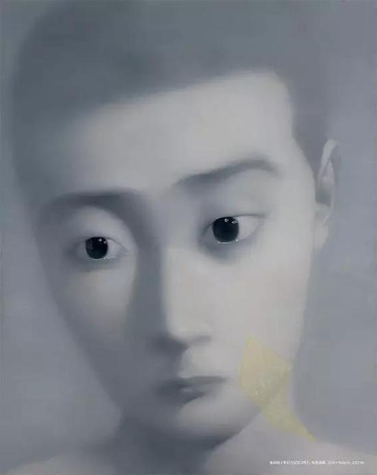 张晓刚,失忆与记忆5号,2001年