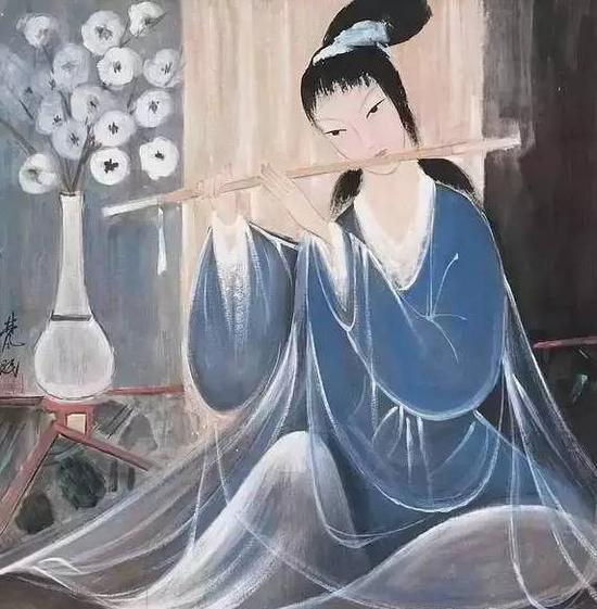 命运留在林风眠身上的第二道鞭痕,是妻子罗拉的骤然去世。