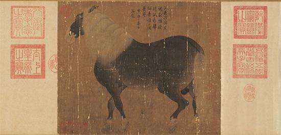 《马性图》(局部)