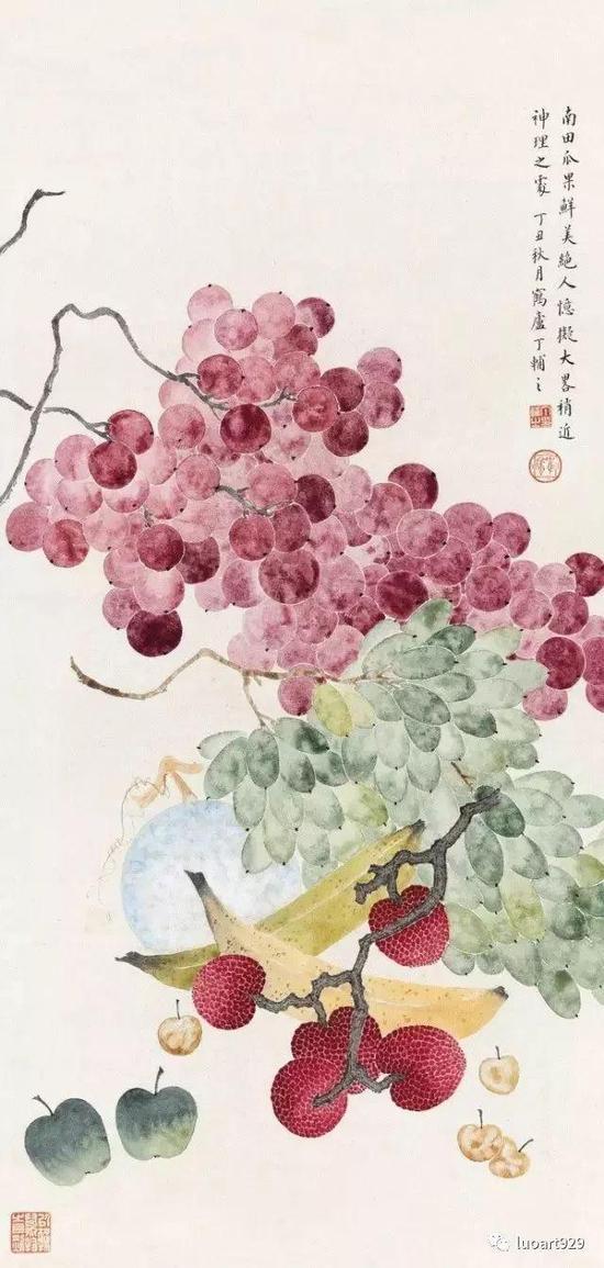 丁辅之才华横溢,诗、书、画、印无所不涉、无所不精,并在民国时期享有很高的声誉。