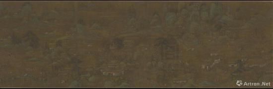 南宋 佚名 《宫苑图卷》 绢本设色 纵23.9厘米,横77.2厘米 图片来源:故宫博物院