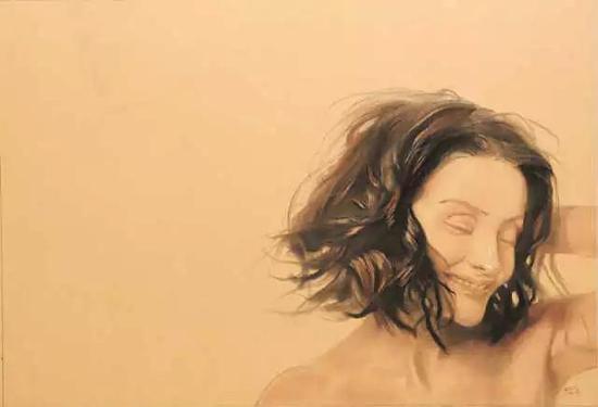 《心里美》 纸本·综合材料 110cmX80cm 2014