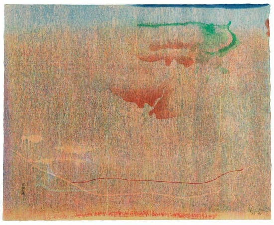海伦·弗兰肯特尔,《Cedar Hill》, 1983年