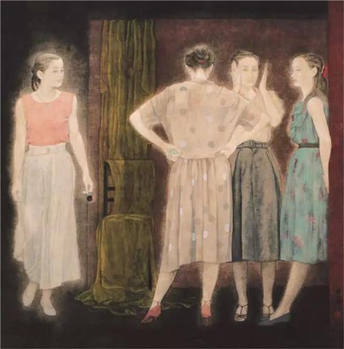 《屏风》177×180cm 1994年