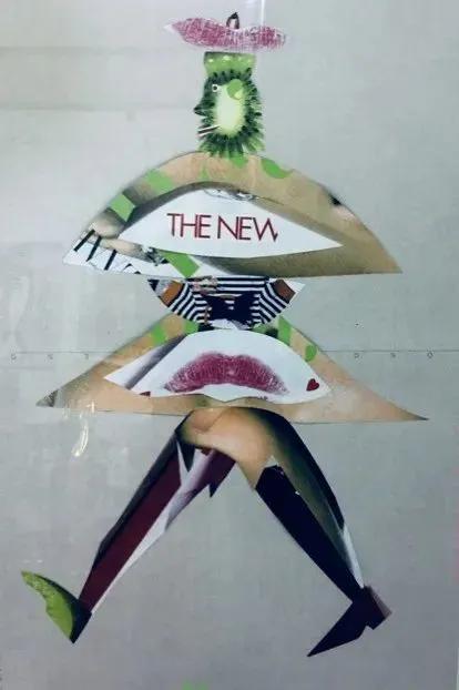 丁立人拼贴作品2