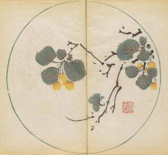 《十竹斋书画谱》部分 胡正言 大英博物馆藏