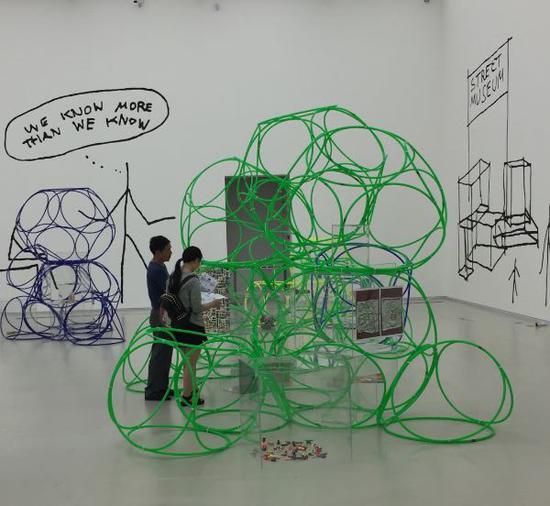 2015年时在上海当代艺术博物馆展出的“街头博物馆”?