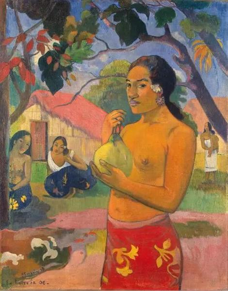 保罗·高更 ,Tahitian: Ea haere ia oe,1893