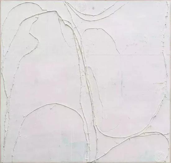 《空色11号》/ 170x165cm / 综合材料 / 2016年
