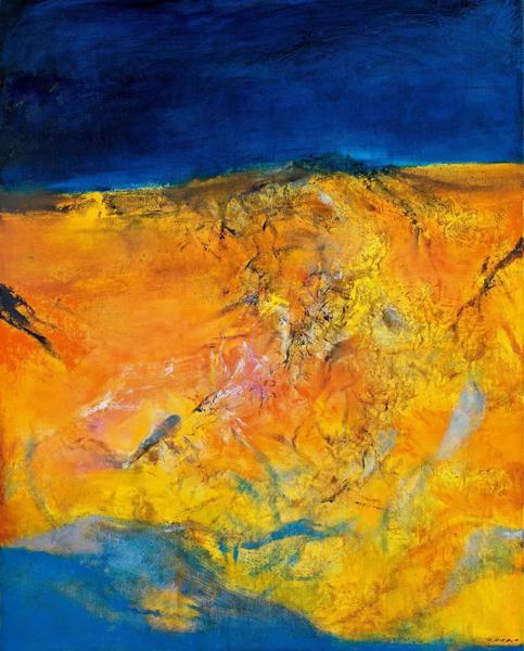 Lot 708 赵无极 01.03.99 162 × 130 cm 成交价: HK$ 37,710,000