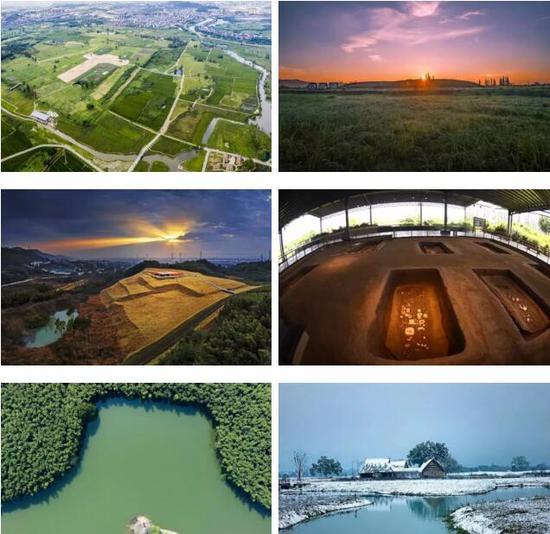 良渚古城遗址公园,图片来源于良渚文化