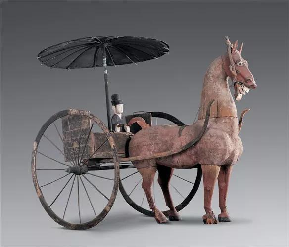 西汉·木轺车,甘肃省博物馆藏