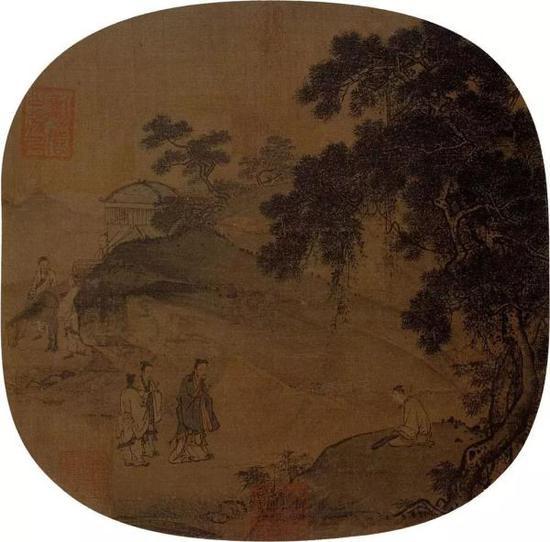宋 佚名 孔子见荣启期图 波士顿艺术博物馆藏