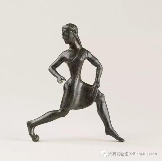 斯巴达女孩铜像,约公元前520至前500年