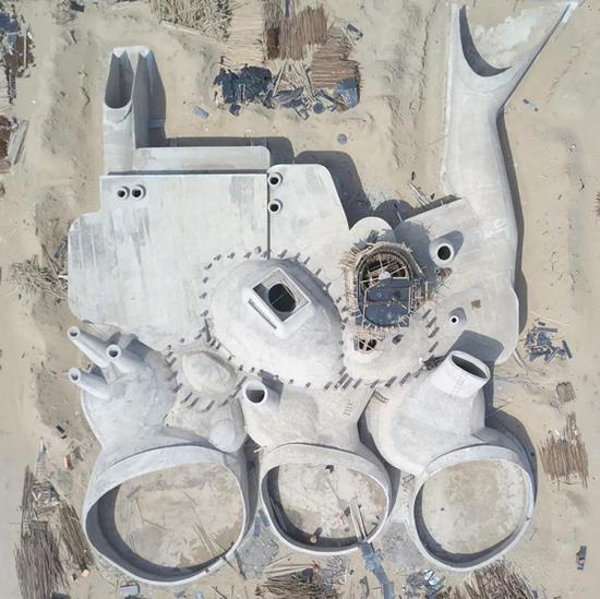 UCCA沙丘美术馆现场图,图片由OPEN建筑事务所提供。
