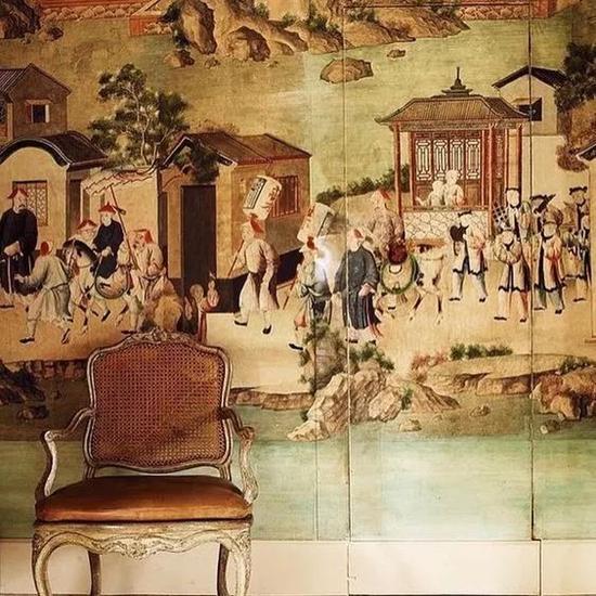 Givenchy 的豪宅中也有不少中国名画