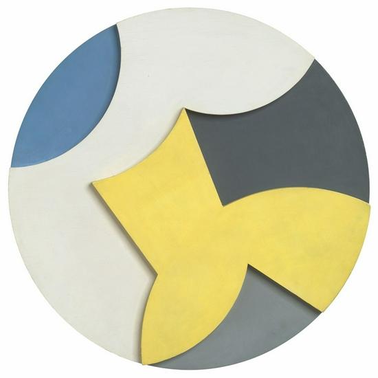苏菲·陶柏-阿尔普,《Flight- Round Relief in Three Heights》,1937年