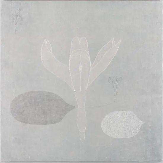 皮纳雷·桑皮塔克,《鸢尾花》,2014  © Pinaree Sanpitak。 Photograph © Asian Art Museum of San Francisco。