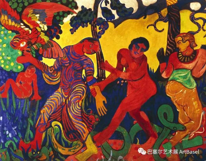 《The Dance》(1906),安德烈·德兰,图片由Fridart基金会提供
