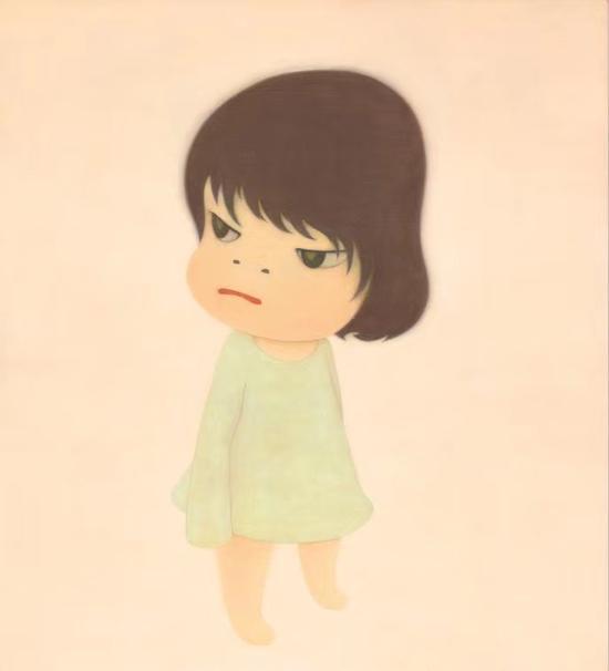 奈良美智《行踪不明》(2000年作)