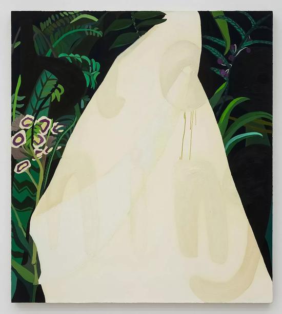 张子飘 Blooming 2018 布面油画 oil on canvas145×130 cm