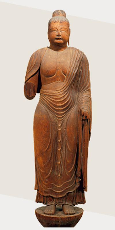 重要文化遗产 传药师如来像 奈良时代(8世纪)奈良唐招提寺藏