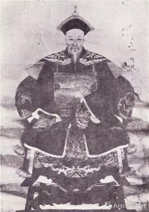 张澍先生画像(采自张澍《续敦煌实录》)