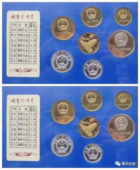 1986年精制长城套币
