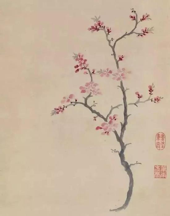 《杏花图》
