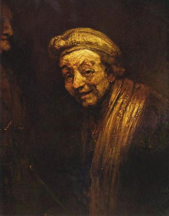 伦勃朗,《自画像》,布面油画 ,1662年,科隆瓦尔拉夫-理查尔茨博物馆