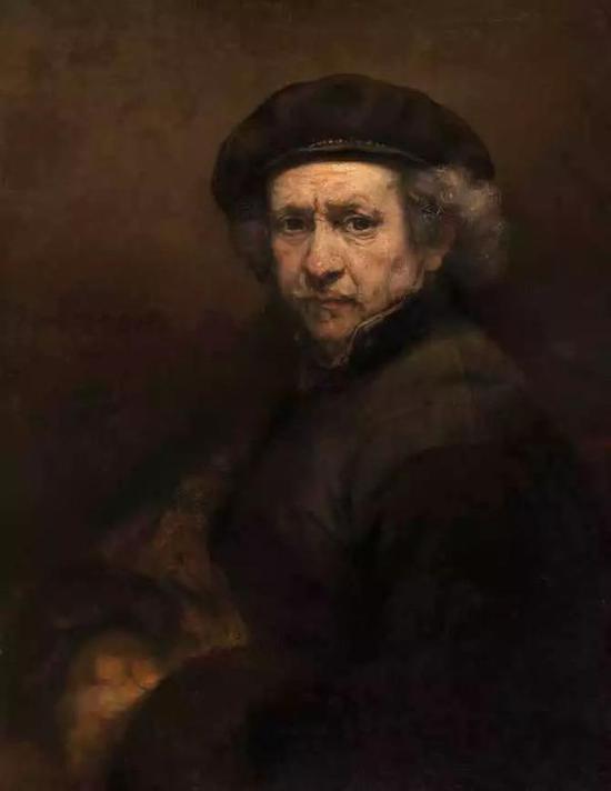 伦勃朗,《自画像》,布面油画,1659年,美国国家美术馆藏
