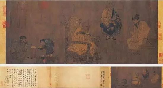 阎立本:萧翼赚兰亭图(唐)