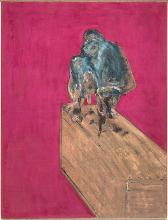 《黑猩猩研究》(Study for Chimpanzee), 1957 弗朗西斯·培根