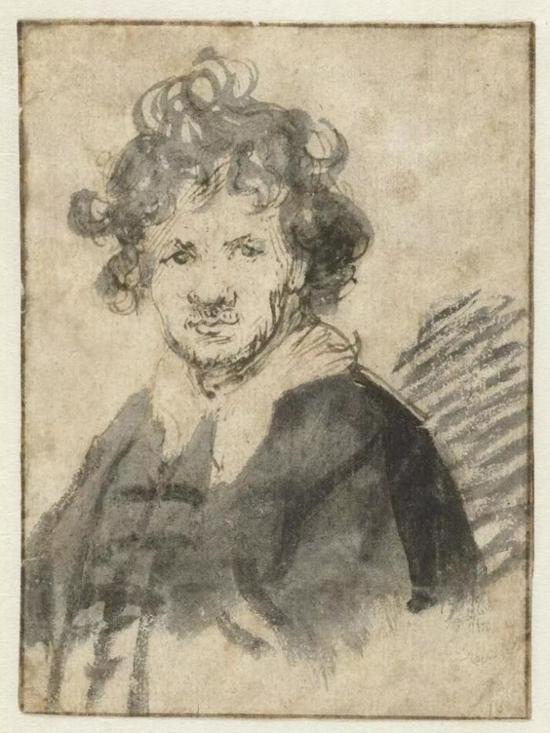 Self-portrait with Tousled Hair, c。 1628 – c.1629。