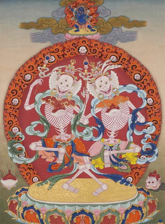 尸陀林主像