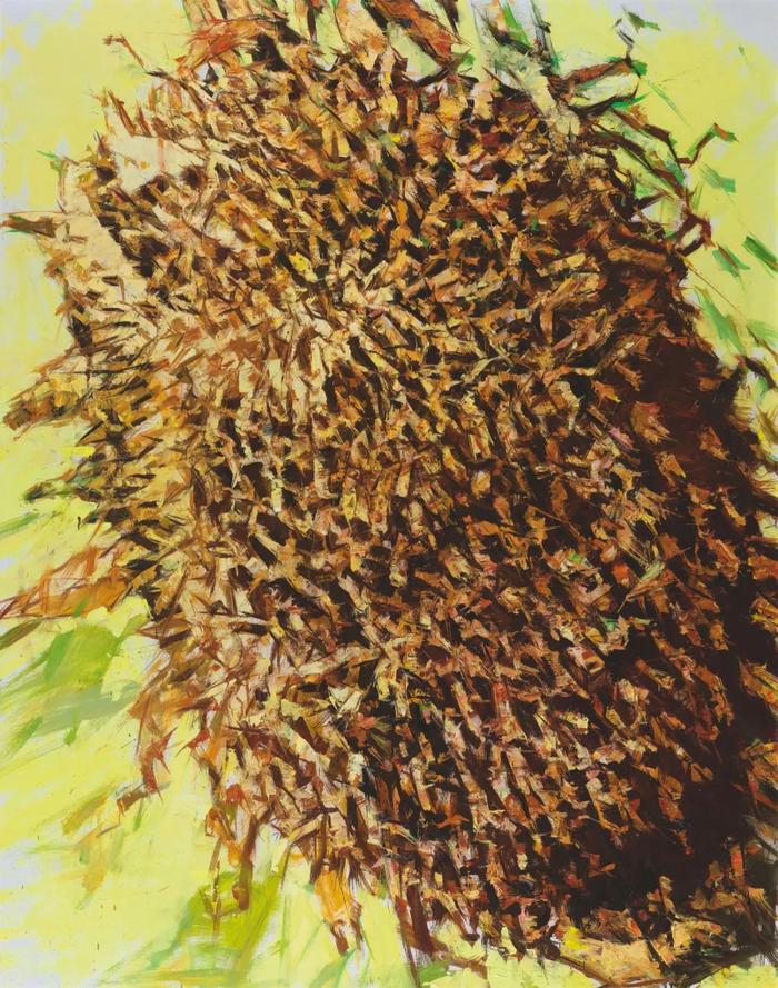 《重穋》,布面油画,200 × 156 cm,2018