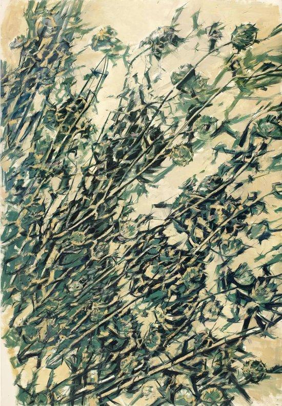 《南风》,布面油画,260 × 180 cm,2017