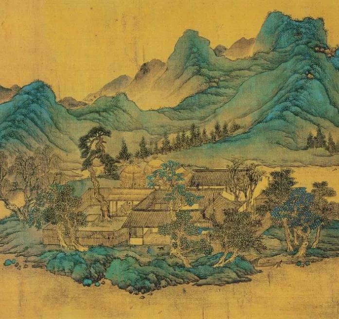 (明)仇英《辋川十景图(局部)》 辽宁省博物馆藏