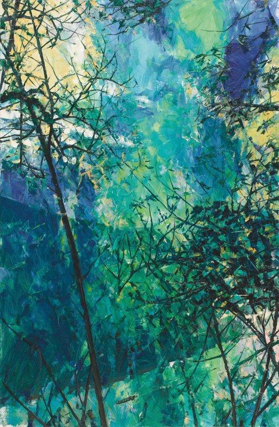 《富春山旅图·有风南来》,布面油画,138 × 90 cm,2023