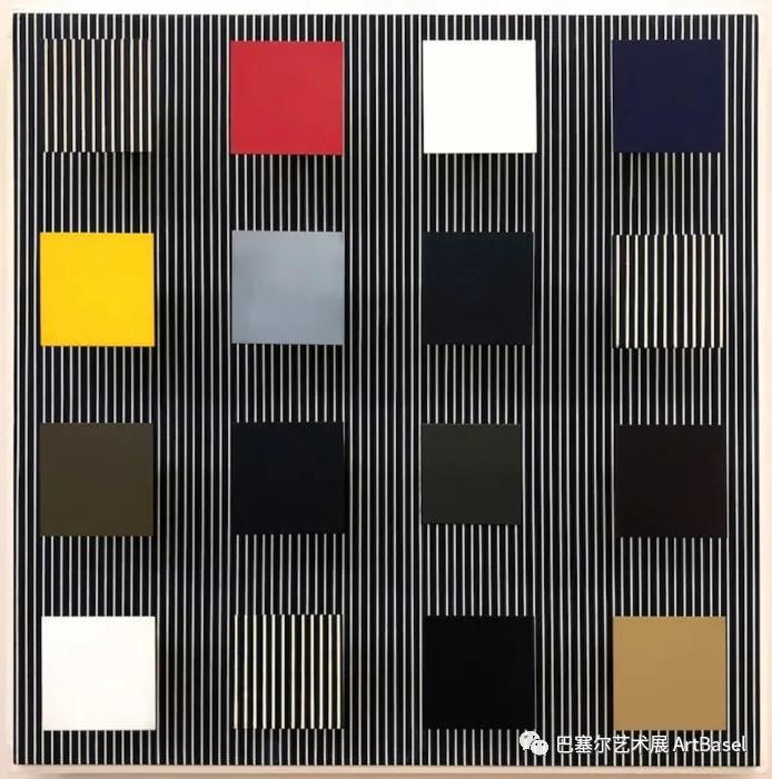《Untitled》(1981),赫苏斯·拉斐尔·索托,图片由Sicardi Ayers Bacino提供,作品于2019年巴塞尔艺术展迈阿密海滩展会呈现