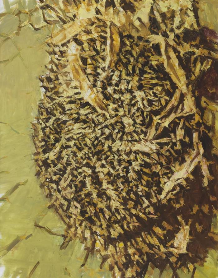 《无衣》,布面油画,200 × 156 cm,2018