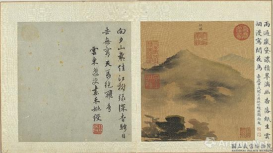明 孙龙 写生 册 十二开(部分册页)