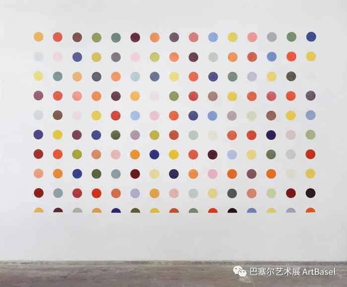 《Row》(1988),达米恩·赫斯特(Damien Hirst),图片由艺术家提供