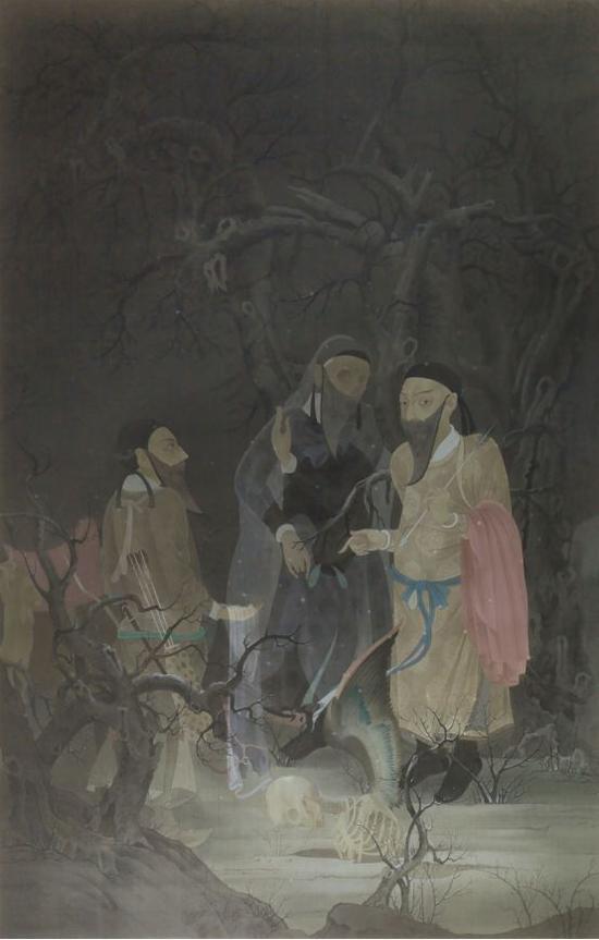 郝量《猎人与地狱变》 1066万港币成交