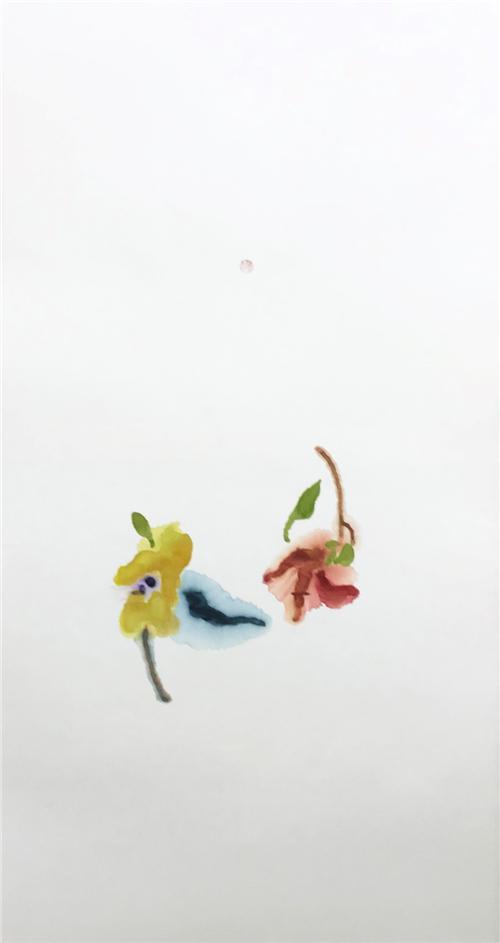 (梅一作品赏析:《春秋诗度》1m0.5m)